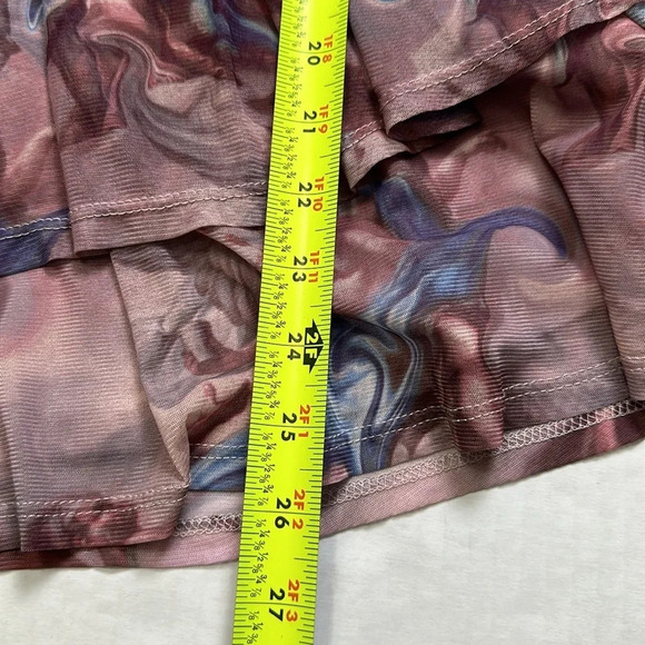 Urban Outfitters Rosie Mesh Romper Renaissance Pink Womens Size Small - Picture 14 of 15